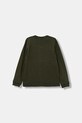 Guess bluza bawełniana dziecięca L5YQ07.KA6R4.9BYA zielony AW25
