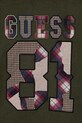 Chłopiec Guess bluza bawełniana dziecięca L5YQ07.KA6R4.9BYA zielony