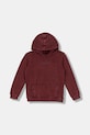 Детская хлопковая кофта Guess с капюшоном бордо L5YQ08.KAX74.9BYA