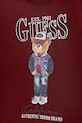Αγορίστικα Παιδική βαμβακερή μπλούζα Guess L5YQ21.KAD74.9BYA μπορντό