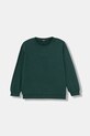 Guess bluza bawełniana dziecięca aplikacja zielony L5YQ22.KAV34.9BYA