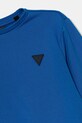 Chłopiec Guess bluza bawełniana dziecięca N5YQ03.KAD74.9BYA niebieski
