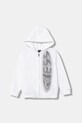 Guess hanorac de bumbac pentru copii print alb N5YQ08.KAD74.9BYA