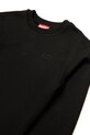 Αγορίστικα Παιδική βαμβακερή μπλούζα Diesel SROBMEGOVALD OVER SWEAT-SHIRT J02274 μαύρο