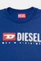 Băieți Diesel hanorac de bumbac pentru copii SDROPS OVER SWEAT-SHIRT J02483 albastru