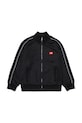 Παιδική μπλούζα Diesel SLOCKD SWEAT-SHIRT απλικέ μαύρο J02490