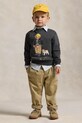 Παιδική μπλούζα Polo Ralph Lauren γκρί 322979490001