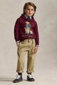 Παιδική μπλούζα Polo Ralph Lauren μπορντό 322979491001