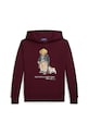 Polo Ralph Lauren bluză copii 323979491001 burgundia AW25