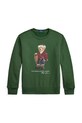 Παιδική μπλούζα Polo Ralph Lauren χωρίς κουκούλα πράσινο 323981261001