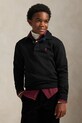 Детска блуза с дълги ръкави Polo Ralph Lauren щампа черен 323981312002