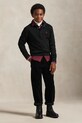 Детска блуза с дълги ръкави Polo Ralph Lauren черен 323981312002
