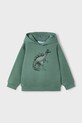 Mayoral hanorac de bumbac bumbac verde 4407.5E.Mini.9BYA