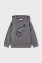 Mayoral bluza bawełniana 4407.5E.Mini.9BYA szary AW25