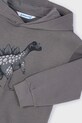Mayoral bluza bawełniana szary 4407.5E.Mini.9BYA