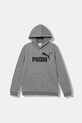 Puma bluza dziecięca ESS No. 1 Logo Hoodie FL B 684908 szary AW25