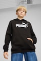 Dětská mikina Puma ESS No. 1 Logo Hoodie FL B s kapucí černá 684908