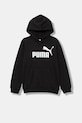 Dětská mikina Puma ESS No. 1 Logo Hoodie FL B 684908 černá AW25