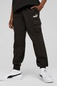 Puma spodnie dresowe dziecięce ESS No. 1 Logo Cargo Pants FL B dzianina czarny 684924