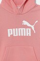 CHLAPEC Dětská mikina Puma ESS No. 1 Logo Hoodie FL PS 684931 růžová