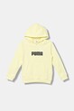 Puma bluza dziecięca ESS 2 COLOR No. 1 Logo Hoodie FL B z kapturem żółty 685822