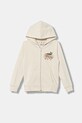 Puma bluza dziecięca MID90s Full-Zip FL B z kapturem beżowy 688469.