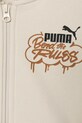 Chłopiec Puma bluza dziecięca MID90s Full-Zip FL B 688469. beżowy