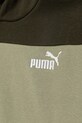 Chłopiec Puma bluza dziecięca ESS BLOCK Small Logo Hoodie FL B 690784 zielony