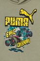 Chłopiec Puma bluza dziecięca PUMA X HOT WHEELS Graphic Hoodie TR 632396 zielony