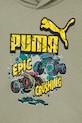 Chłopiec Puma bluza dziecięca PUMA X HOT WHEELS Graphic Hoodie TR 632396 zielony