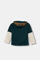 Detská mikina Puma MID90s Layered Hoodie FL B 688473 zelená AW25