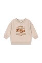 Konges Sløjd bluza dziecięca z bawełną LOU SWEAT SHIRT OCS pozostałe beżowy KS103868.B.9BYA