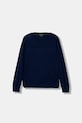 Detský vlnený sveter Emporio Armani vlna tmavomodrá EB000808.AF18839