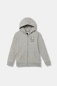 Vans bluza copii Sk8 Posse Full Zip melanj gri VN000PYU02F1