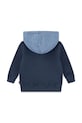 Levi's hanorac de bumbac pentru bebeluși KNIT DENIM ZIP UP 6EN725 bleumarin AW25