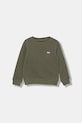 Levi's bluză copii MINI LOGO CREWNECK SWEATSH uni verde 8EE331.B