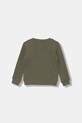 Παιδική μπλούζα Levi's MINI LOGO CREWNECK SWEATSH 8EE331.B πράσινο AW25