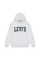 Παιδική μπλούζα Levi's THE GREAT HIGHWAY HOODIE με κουκούλα λευκό 8EN718