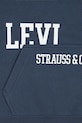 Levi's bluza dziecięca CUTOFF LEVI'S HOODIE granatowy 8EN719