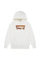 Παιδική μπλούζα Levi's SUNRISE BATWING HOODIE με κουκούλα μπεζ 8EP038