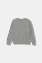Dětská mikina Levi's MINI LOGO CREWNECK SWEATSH bez kapuce šedá 9EE331.B