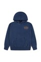 Παιδική μπλούζα Levi's LENGENDARY HOODIE με ελαστάν σκούρο μπλε 9EN746