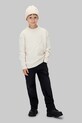 Calvin Klein Jeans bluza dziecięca beżowy IB0IB02586.9BYA