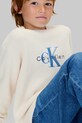 Дитячий бавовняний светр Calvin Klein Jeans IB0IB02598.9BYA