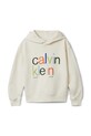 Детская кофта Calvin Klein Jeans IB0IB02563.128.170.9BYA бежевый AW25