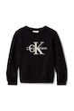 Παιδική μπλούζα Calvin Klein Jeans IB0IB02585.9BYA μαύρο AW25