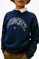 Chłopiec Tommy Hilfiger bluza dziecięca KB0KB09899.128.176.9BYA granatowy