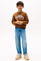 Хлопчик Дитяча кофта Tommy Hilfiger KB0KB09899.128.176.9BYA коричневий