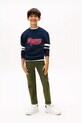 Дитяча кофта Tommy Hilfiger KB0KB09985.9BYA темно-синій