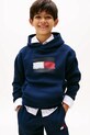 Дитяча кофта Tommy Hilfiger з капюшоном темно-синій KB0KB10112.128.176.9BYA